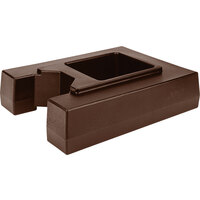 Cambro R1000LCD131 4 1/2" Dark Brown Riser for 10.5 and 11.75 Gallon Cambro Insulated Beverage Dispensers