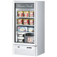 Turbo Air TGF-10SDW-N White 26" Super Deluxe Glass Door Merchandising Freezer