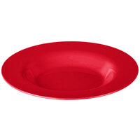 Carlisle 3303005 Sierrus 12" Red Melamine Chef Salad / Pasta Bowl - 12/Case