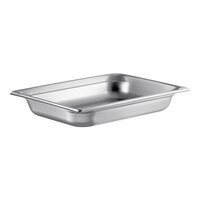 Vollrath 90252 Super Pan 3® 1/2 Size 2" Deep Anti-Jam Stainless Steel Steam Table / Hotel Pan - 22 Gauge