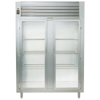 Traulsen AHT226WUT-FHG Two Section Glass Door Shallow Depth Reach In Refrigerator - Specification Line