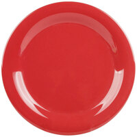 GET NP-9-CR Cranberry Diamond Harvest 9" Narrow Rim Plate - 24/Case