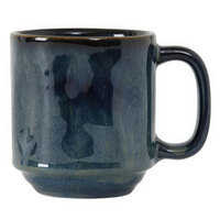 Tuxton GAN-150 TuxTrendz Artisan Night Sky 12 oz. Yukon China Mug - 24/Case