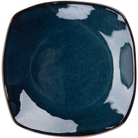 Tuxton GAN-503 TuxTrendz Artisan Night Sky 21 oz. 10 1/2" Coupe Square China Pasta Plate - 12/Case