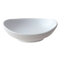 Thunder Group 19045WT Classic White 4 oz. Round Melamine Saucer - 12/Case