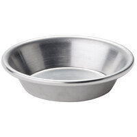 American Metalcraft 475 4" x 1" Mini 18 Gauge Aluminum Pie Pan