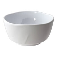 Thunder Group 39050WT Classic White 16 oz. Round Melamine Round Bowl - 12/Case