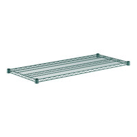 Regency 21" x 48" NSF Green Epoxy Wire Shelf