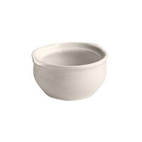 Hall China from Steelite International HL4790BWHA Ivory (American White) 14 oz. Onion Soup Bowl - 12/Case