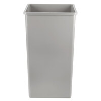 Rubbermaid FG395900GRAY Untouchable Gray Square Rigid Plastic Liner for FG917500 and FG917600 50 Gallon Containers