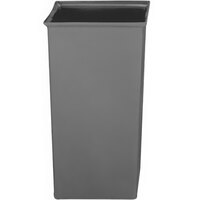 Rubbermaid® FG356600GRAY Gray Square Rigid Plastic Liner for FG843088 Containers 24.7 Gallon