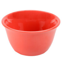 Thunder Group CR303RD 7 oz. Orange Smooth Melamine Bouillon Cup - 12/Case