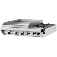 Garland M42T Master Series Liquid Propane 2 Burner Modular Top 34" Range with 17" Griddle - 97,000 BTU