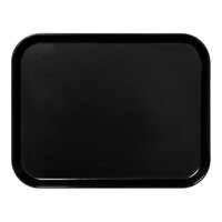 Carlisle 2015FG004 15 inch x 20 inch Glasteel Black Fiberglass Tray - 12/Case