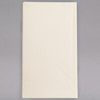 Hoffmaster Ecru / Ivory 15" x 17" 2-Ply Paper Dinner Napkin - 1000/Case