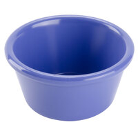 GET RM-400-PB Diamond Mardi Gras 4 oz. Peacock Blue Melamine Ramekin - 48/Case