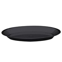 Cal-Mil 315-10-13 Turn N Serve Black Shallow Tray for 10" Cal-Mil Sample Dome Covers