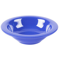 GET B-454-PB Diamond Mardi Gras 4.5 oz. Peacock Blue Melamine Bowl - 48/Case