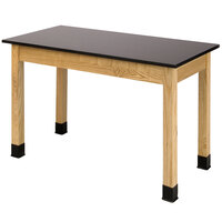 National Public Seating SLT1-3060P 30" x 60" Science Lab Table with Phenolic Top - 30" Height