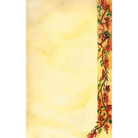 Choice 8 1/2" x 14" Menu Paper Right Insert - Mediterranean Themed Villa Design - 100/Pack