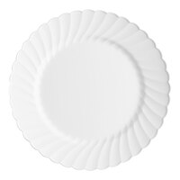 WNA Comet CW75180W Classicware 7 1/2" White Plastic Plate - 18/Pack