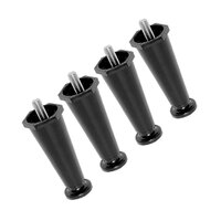 Wells 5D-20314 Adjustable 4" Plastic Leg - 4/Pack