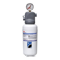 3M Water Filtration Products BEV145 Single Cartridge Cold Beverage Water Filtration System - 3.0 Micron Rating and 2.1 GPM