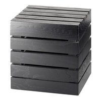 Cal-Mil 1944-12-96 Midnight Square Crate Riser - 12" x 12" x 12"