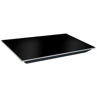 Hatco HBG-4818 48" x 18" Portable Black Heated Glass Shelf - 120V, 850W