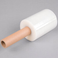 5" x 1000' Disposable 80 Gauge Banding Film / Pallet Wrap / Stretch Film Roll