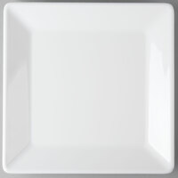 Cal-Mil SR252 11" Large White Melamine Square Platter