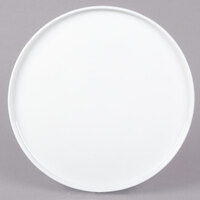 Cal-Mil PP1167 Gourmet Display Round Porcelain Platter - 12 3/4" x 1 1/2"