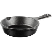 Lodge LMS3 3 1/2" Pre-Seasoned Mini Cast Iron Skillet