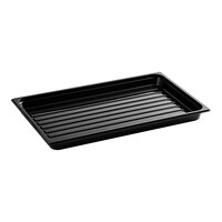 Cambro DT1220CW110 Black Camwear Polycarbonate Market Tray - 12" x 20"