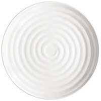 GET ML-80-W Milano 7 1/2" White Melamine Round Plate - 12/Pack