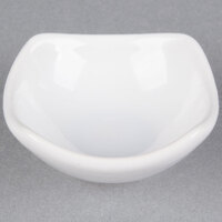 American Metalcraft SQSC15 Squound 1.5 oz. White Ceramic Sauce Cup - 12/Case