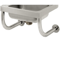 Advance Tabco 7-PS-24C Tubular Wall Supports for 16" x 14" and 16" x 20" Hand Sinks