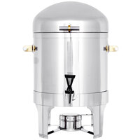 Vollrath 46094 5 Gallon New York, New York Coffee Urn with Brass Trim