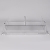 Cambro RD1826CWH Camwear 18" x 26" Clear Dome Display Cover with Hinged Lid