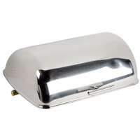 Acopa 8 Qt. Supreme Full Size Roll Top Chrome Trim Chafer Cover