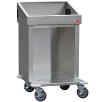 Steril-Sil E1-CRT24-2V Stainless Steel Silverware Dispensing Cart for Two E1 Inserts