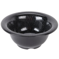 GET B-105-EW-BK Etchedware 10 oz. Textured Black Bowl - 24/Case