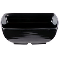 GET ML-66-BK Milano Black 1.75 Qt. Square Bowl