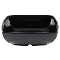 GET ML-67-BK Milano Black 2.5 Qt. Square Bowl - 12/Case