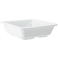 GET ML-122-W Milano White 6 oz. Square Side Dish - 12/Case