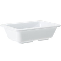 GET ML-123-W Milano White 4 oz. Rectangular Side Dish   - 12/Case