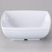 GET ML-66-W Milano White 1.75 Qt. Square Bowl