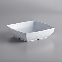 GET ML-68-W Milano White 3 Qt. Square Serving Bowl