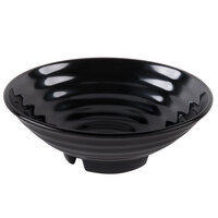 GET ML-77-BK Milano Black 24 oz. Round Bowl