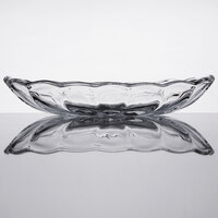 Anchor Hocking 561G 8.25 oz. Crystal Banana Split Dish - 12/Case